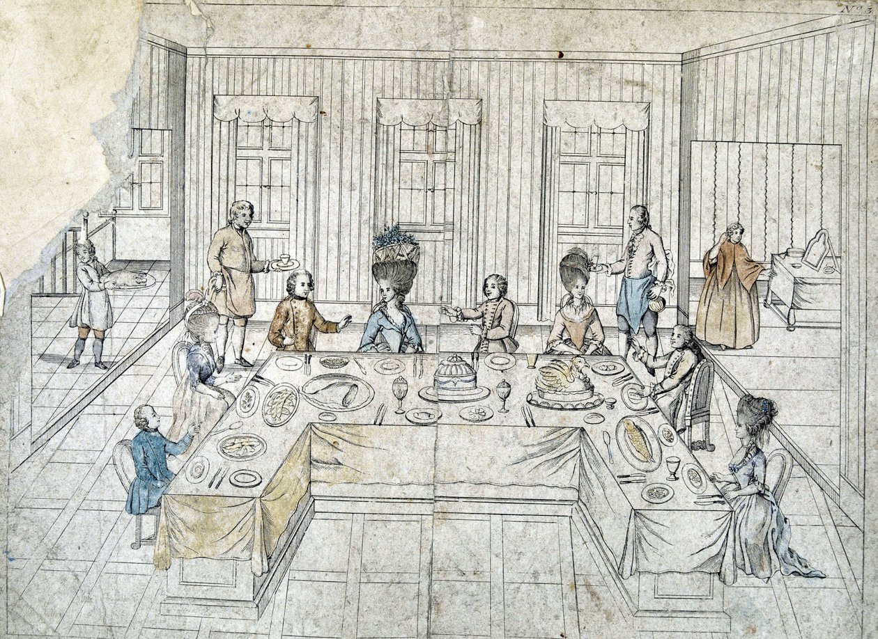 Vacsora a nemeseknél, Németország alkotó: German School