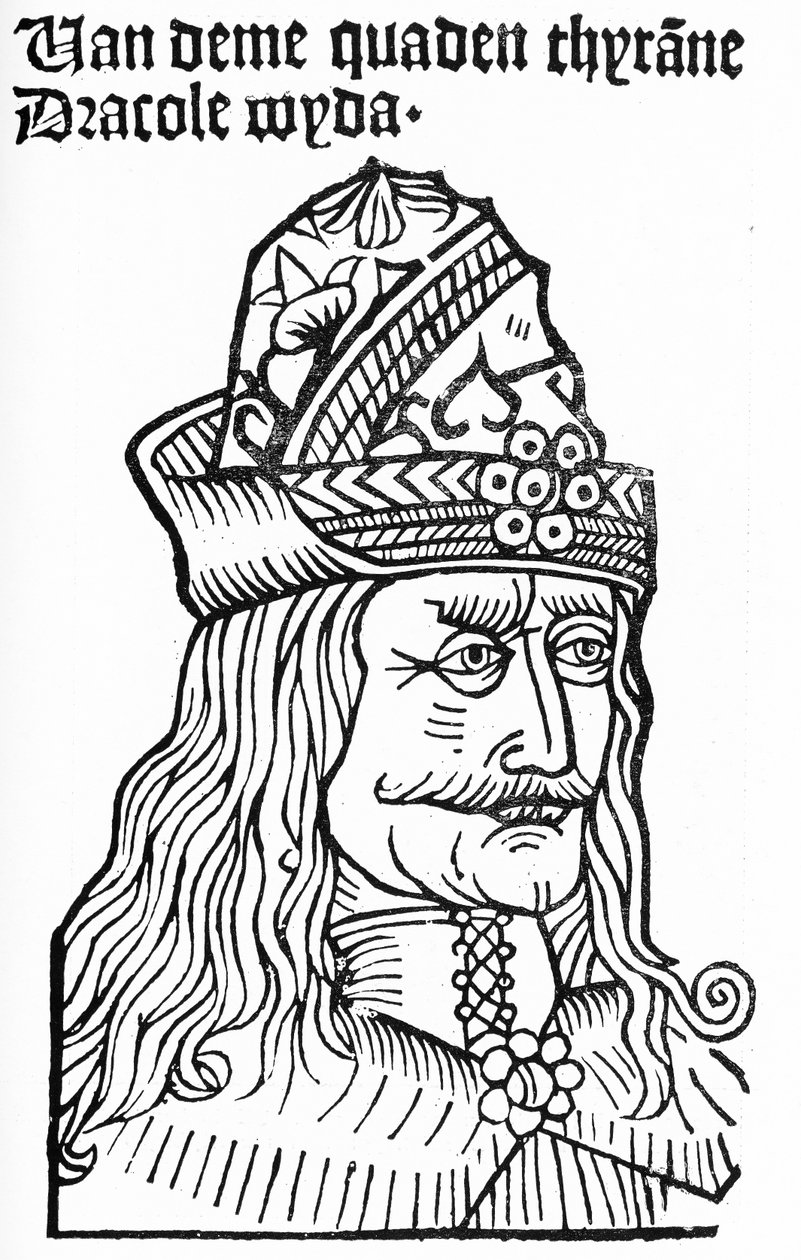 Drakula (Vlad Tepes), 1488-93 (lásd még: 473192) alkotó: German School