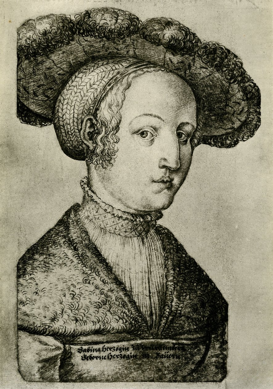 Sabina württembergi hercegnő alkotó: German School