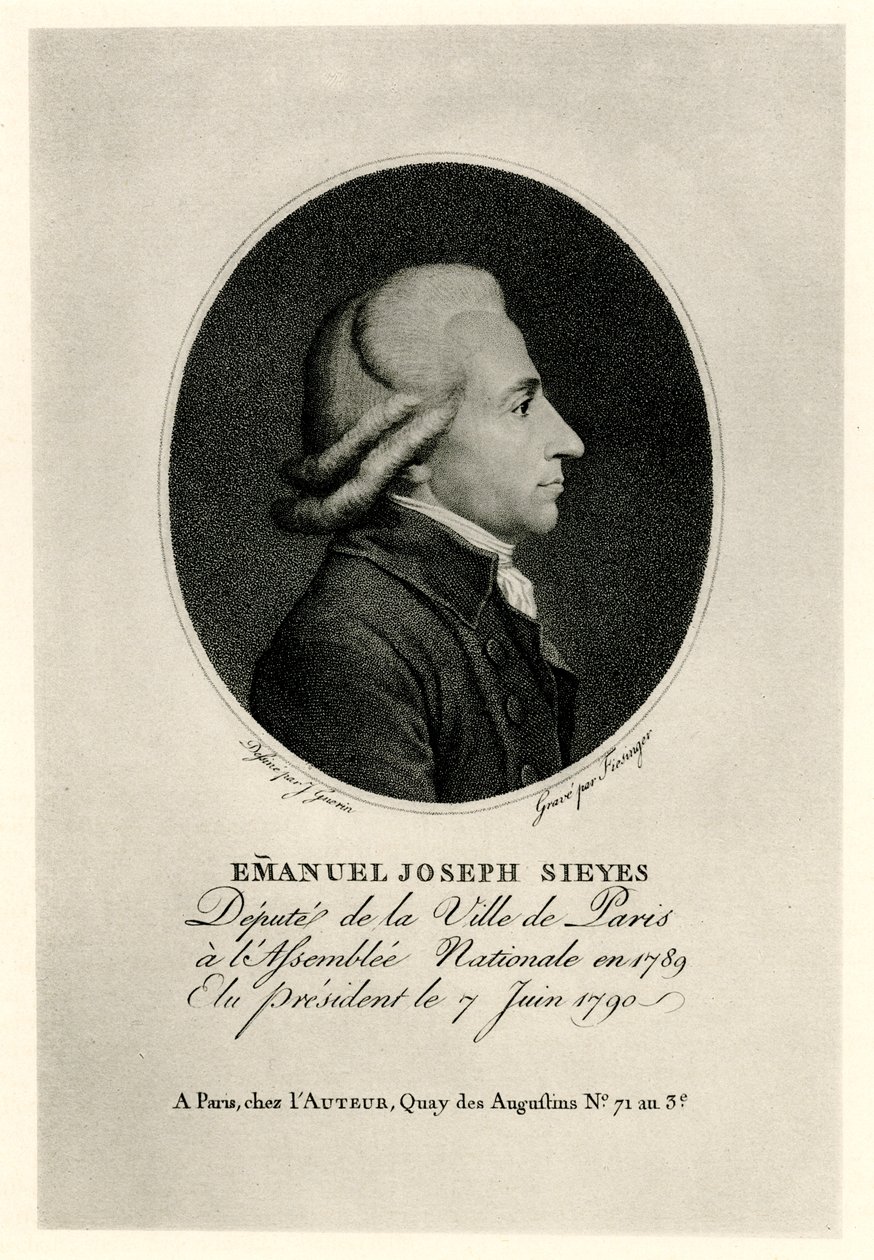 Emanuel Josephe Graf Sieyes alkotó: German School