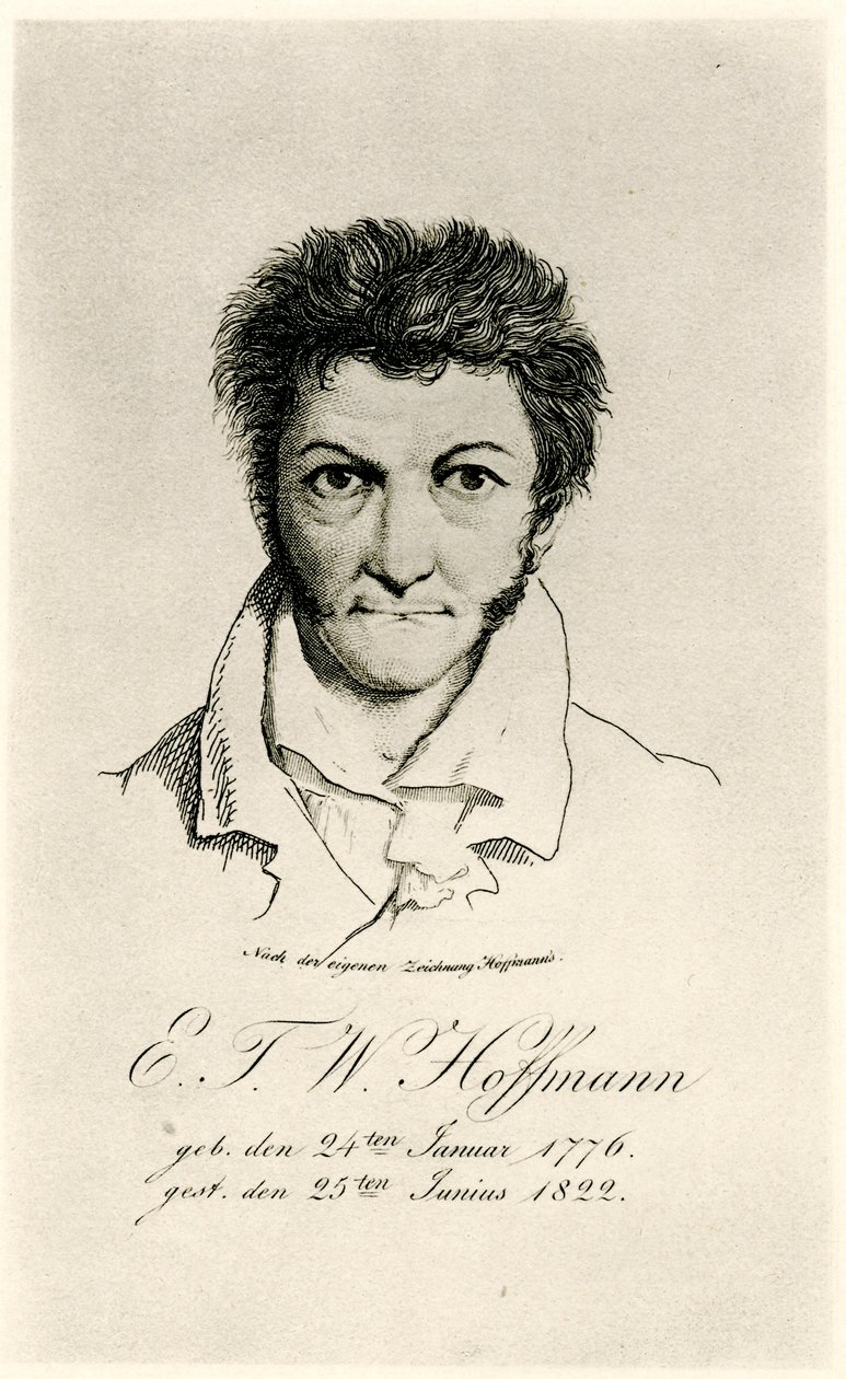 Ernst Theodor Amadeus Hoffmann (1776-1822) 1884-90 (fénykép) alkotó: German School