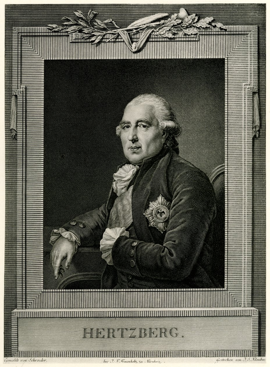 Ewald Friedrich Graf von Hertzberg alkotó: German School