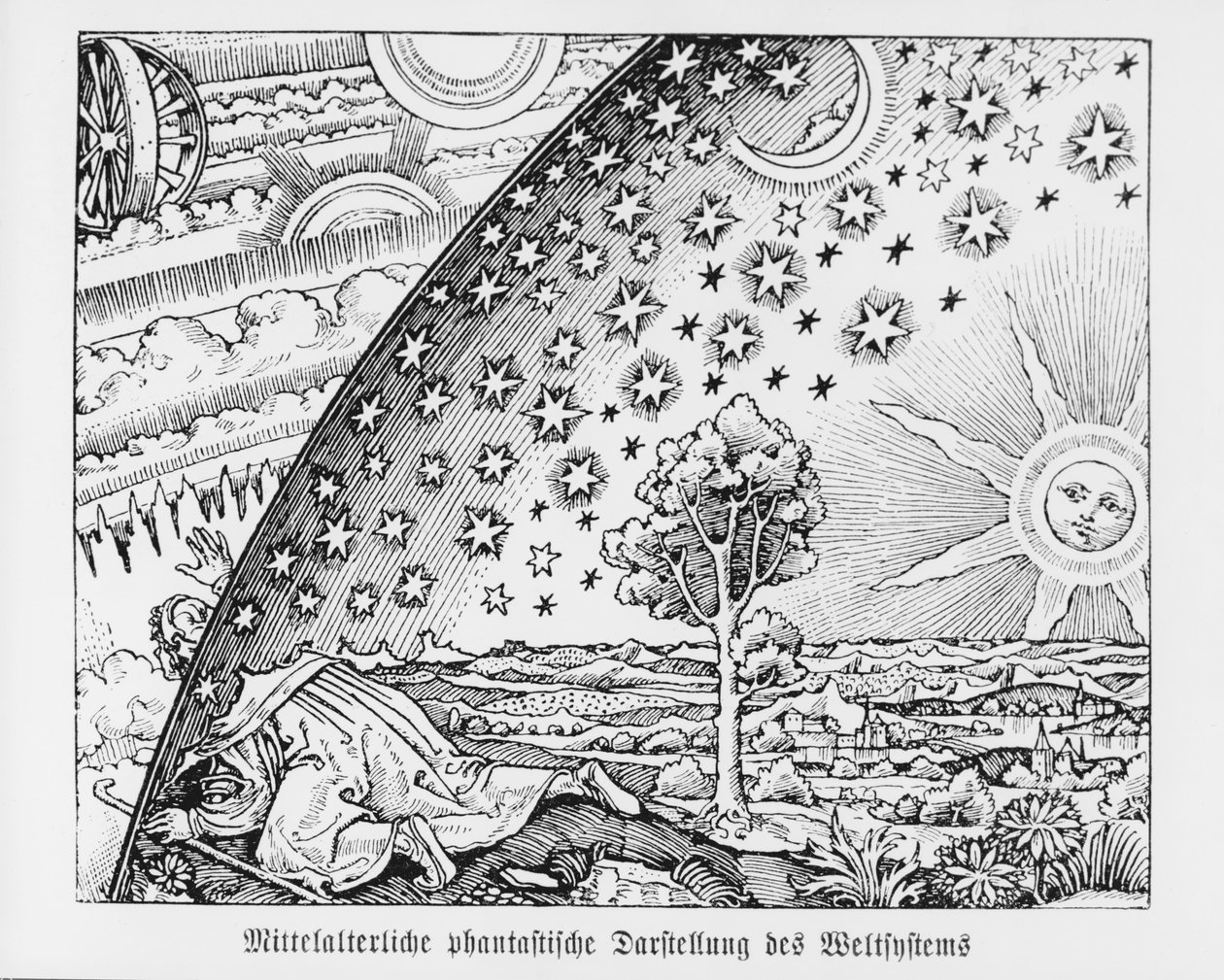A Naprendszer fantasztikus ábrázolása alkotó: German School