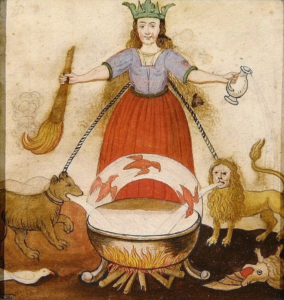 Sors, 1605 körül (gouache papíron) alkotó: German School