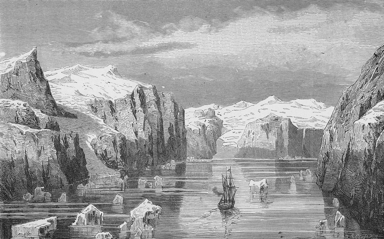 Fjord Ferenc-József földjén alkotó: German School