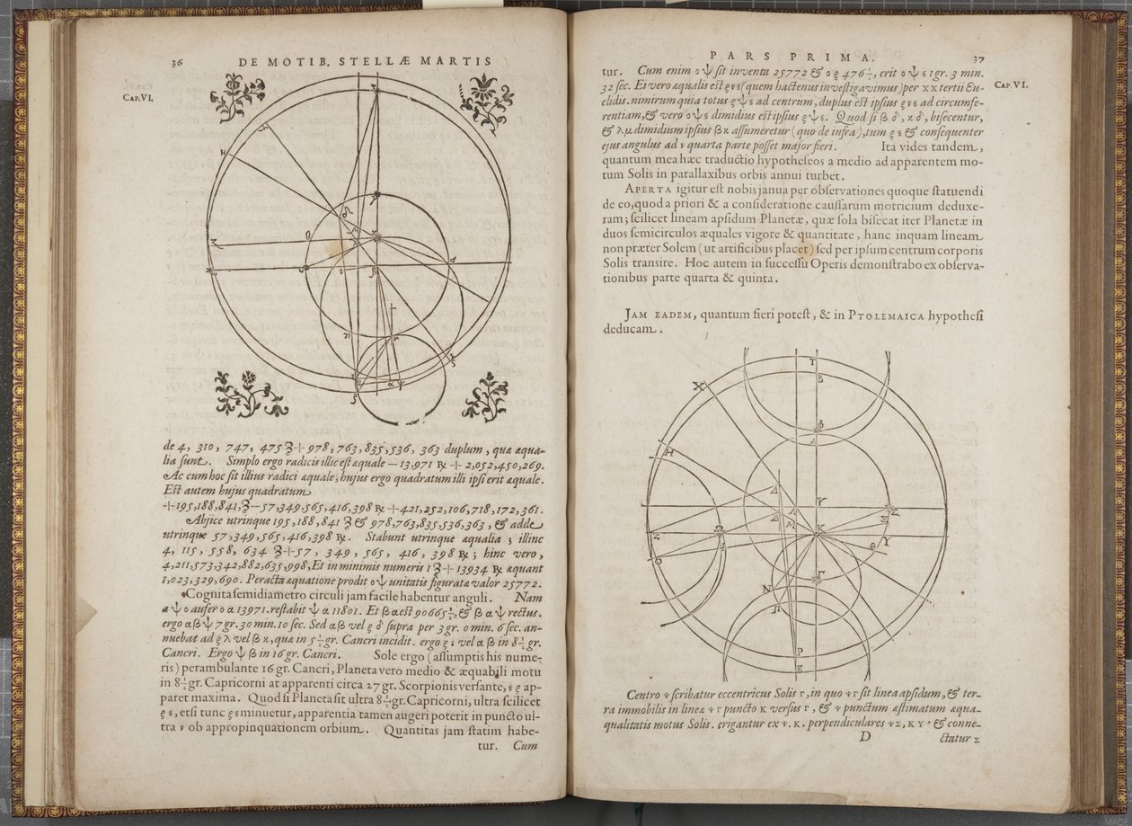 Vol x6-37 „Astronomia nova Aitiologetos”, Xohannes Kepler (metszet) alkotó: German School