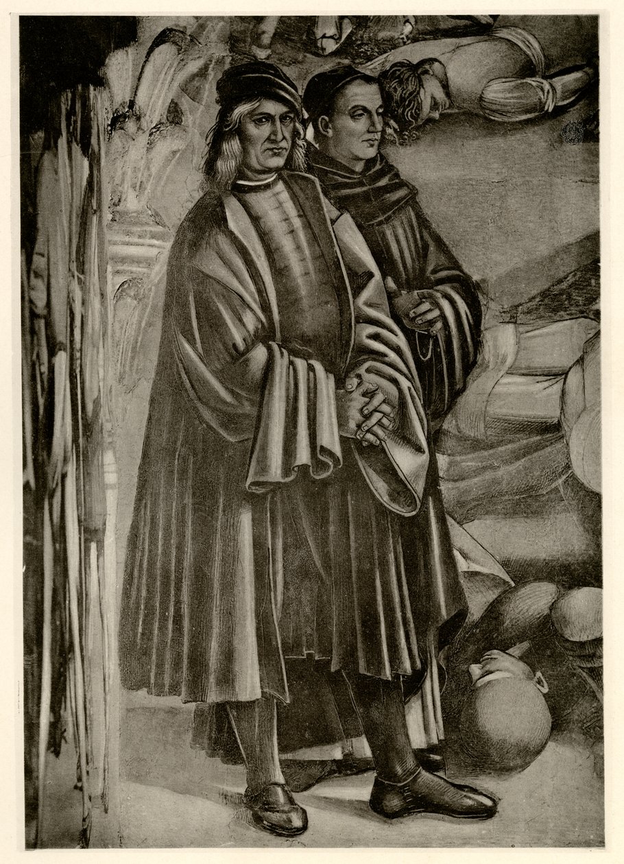 Fra Giovanni Beato Angelico da Fiesole (1387-1455), Luca Signorelli (1441-1522), 1884-90 (fénykép) alkotó: German School