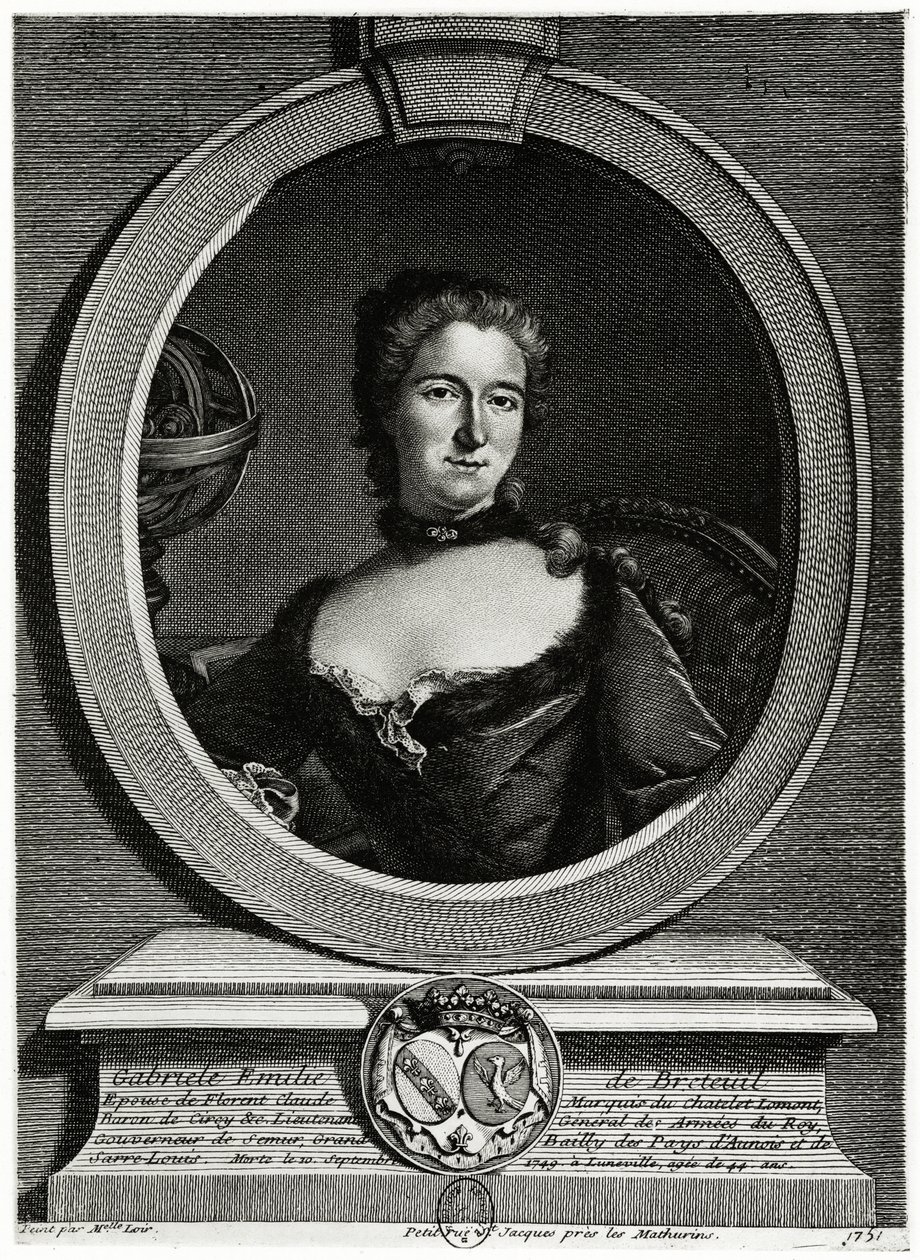 Gabriele Emilie du Chatelet alkotó: German School