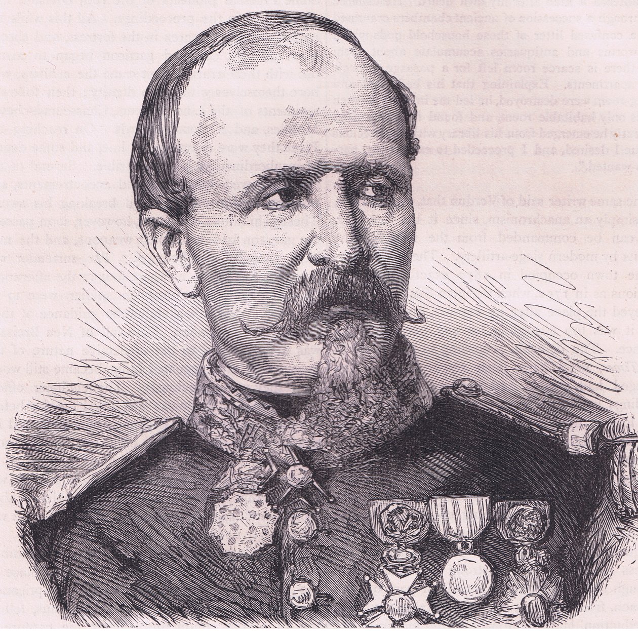 Chanly tábornok, Cassells: A Franciaország és Németország közötti háború története, Cassell and Company Limited, 1890 körül (litho) alkotó: German School