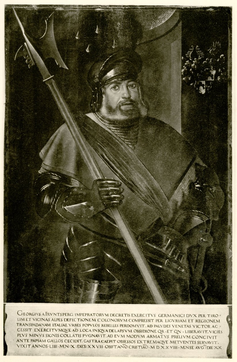 Georg von Frundsberg alkotó: German School