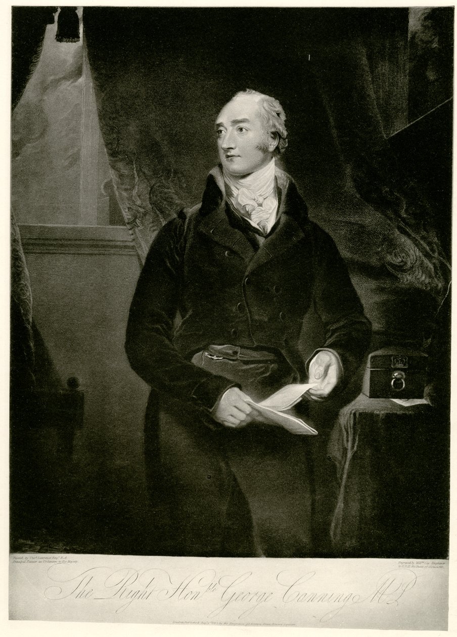 George Canning alkotó: German School