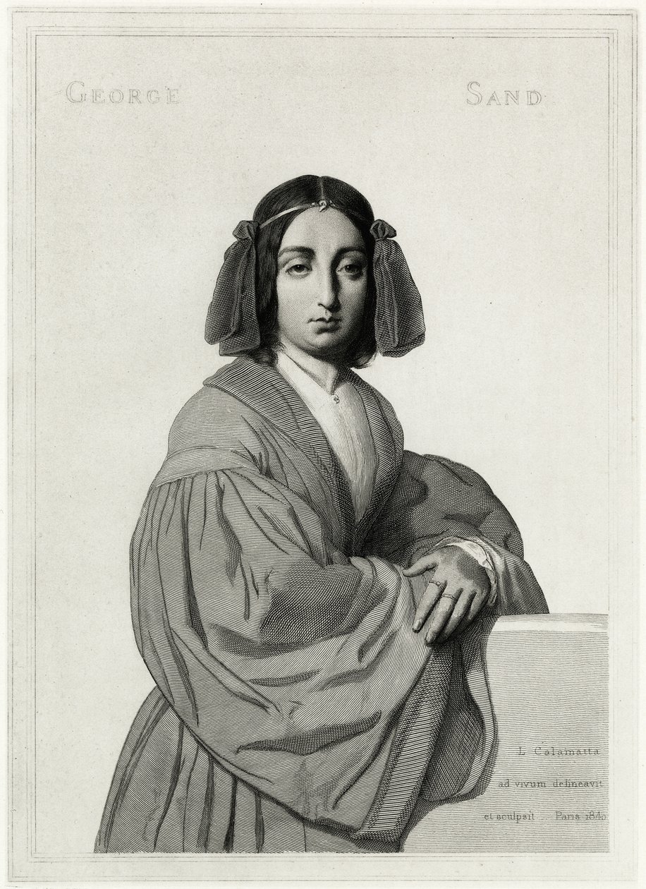 George Sand, 1884-90 alkotó: German School