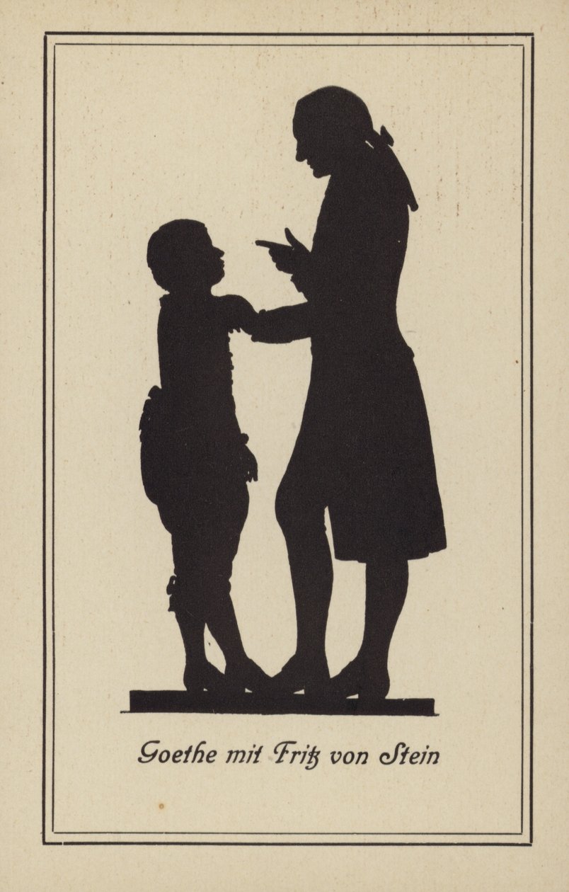 Goethe Fritz von Steinnel (litográfia) alkotó: German School