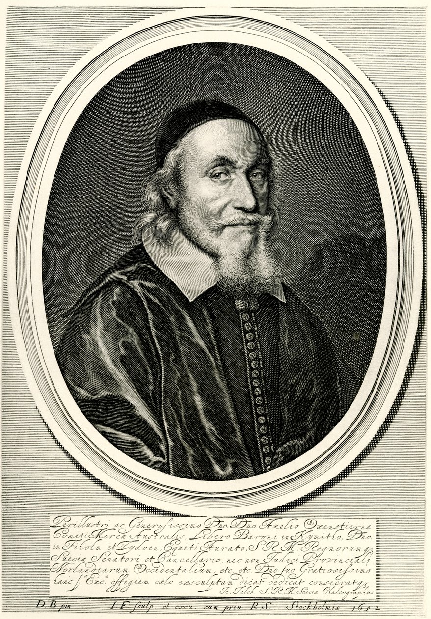 Graf Axel Oxenstierna alkotó: German School
