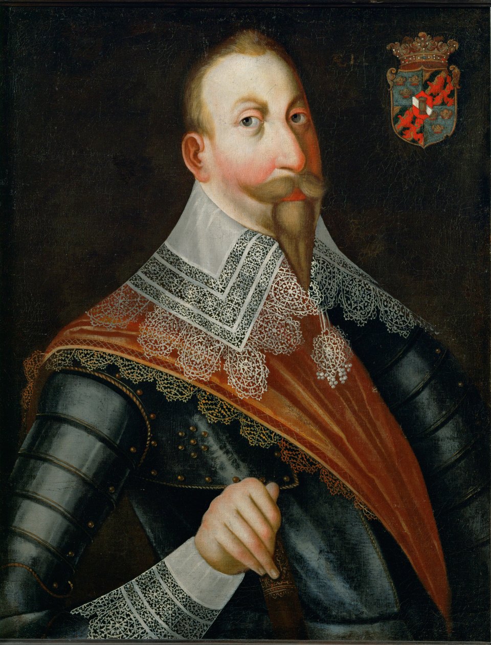 Gustav Adolf, svéd király ... (festmény, vászon) alkotó: German School