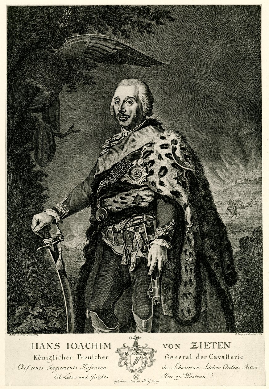 Hans Joachim von Zieten alkotó: German School