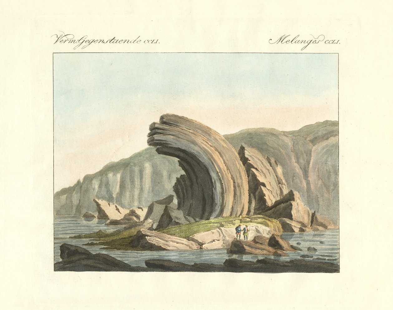 Hooky gneisz, Lewison (színes metszet) alkotó: German School