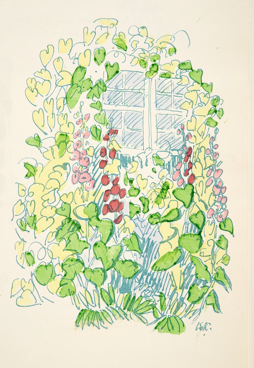 Illusztráció: Styl, pub.1922 (pochoir print) alkotó: German School