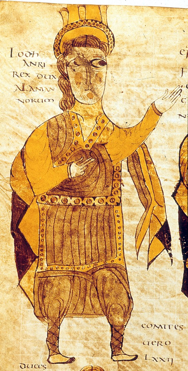 Illusztráció Alaric breviáriumából, 506 alkotó: German School