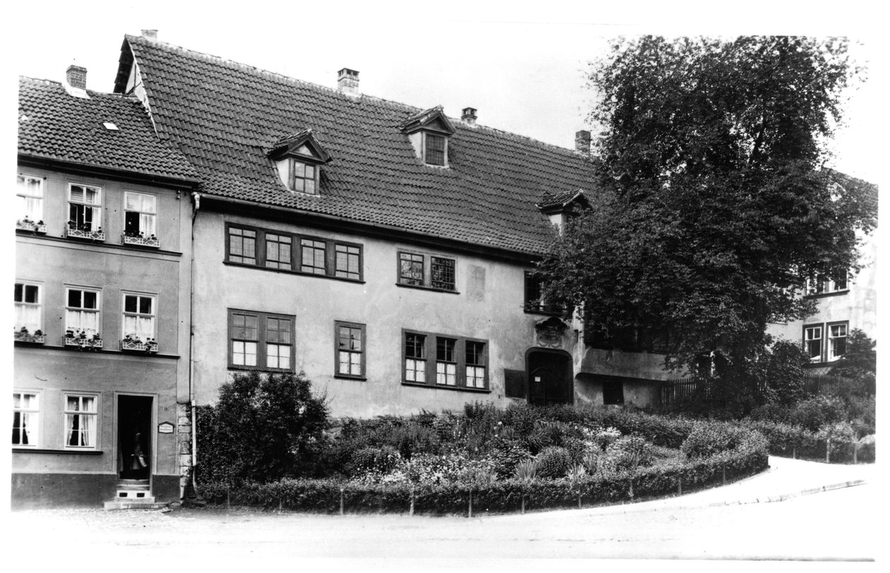 Johann Sebastian Bach (1685-1750) háza alkotó: German School