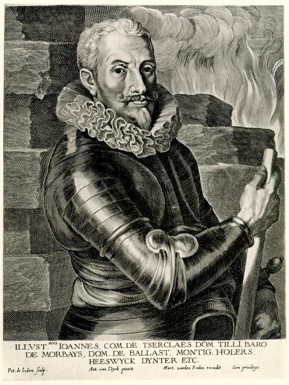 Johann Tserclaes Graf von Tilly alkotó: German School