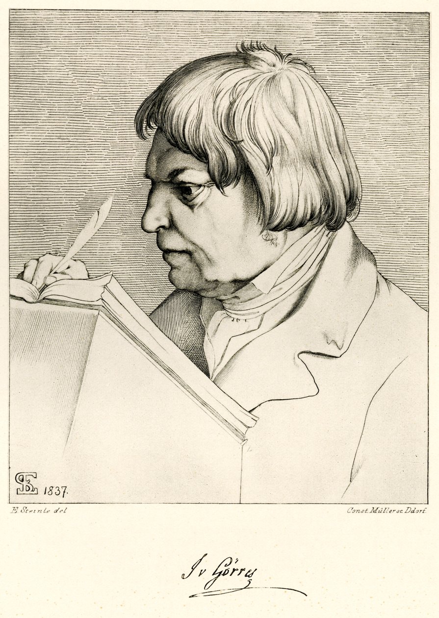 Joseph von Gorres alkotó: German School