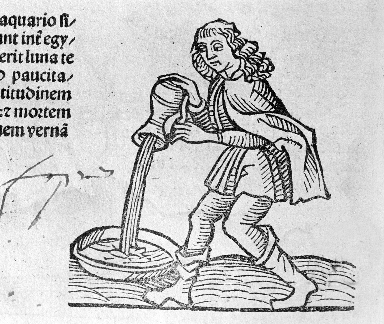 Le Aquarius – John Angelo traktátusában az évek nagy kapcsolatairól, forradalmaikról és tökéletesedéseiről. Augsburg, Erhard Ratdolt alkotó: German School