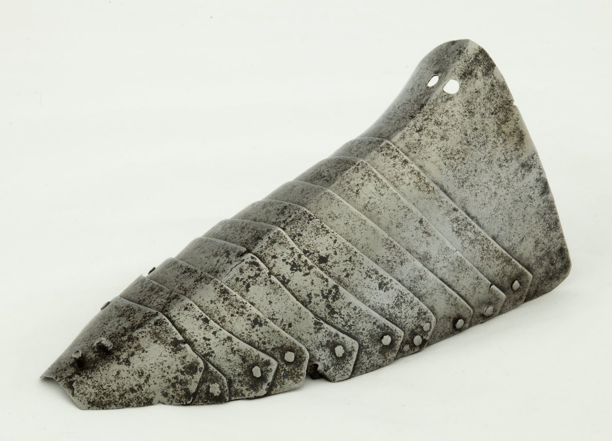 Bal Sabaton, 1490 körül (acél és bőr) alkotó: German School