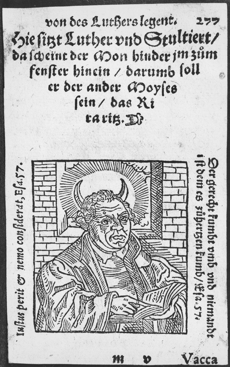 Luther Márton legendája alkotó: German School