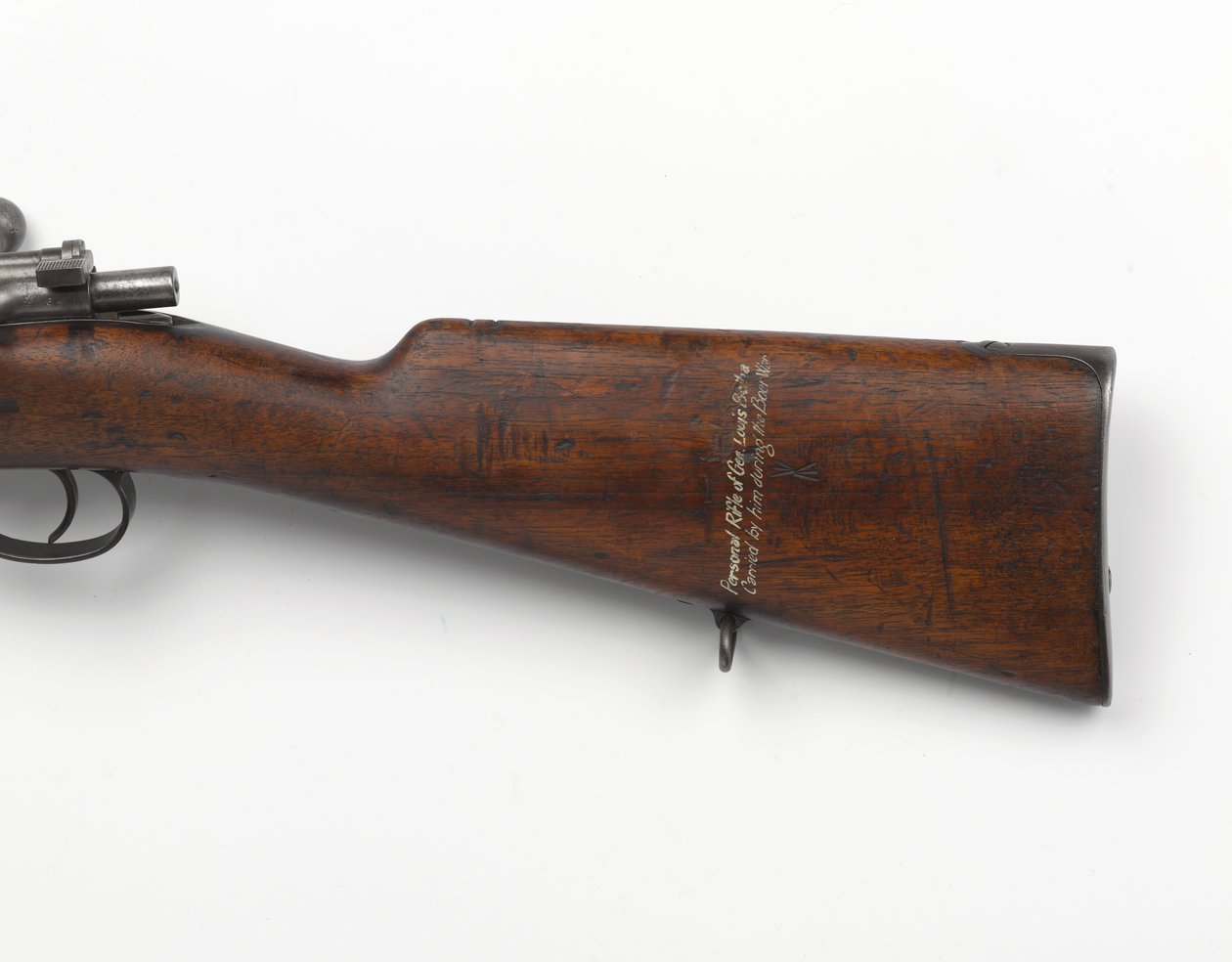 Louis Botha tábornok által használt Mauser M1896 7,92 mm-es, 1896-os reteszelő puska alkotó: German School