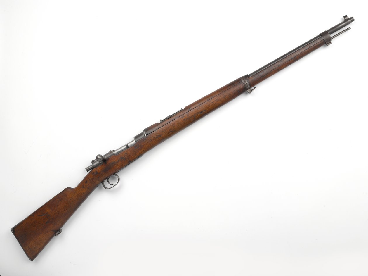 Louis Botha tábornok által használt Mauser M1896 7,92 mm-es, 1896-os reteszelő puska alkotó: German School