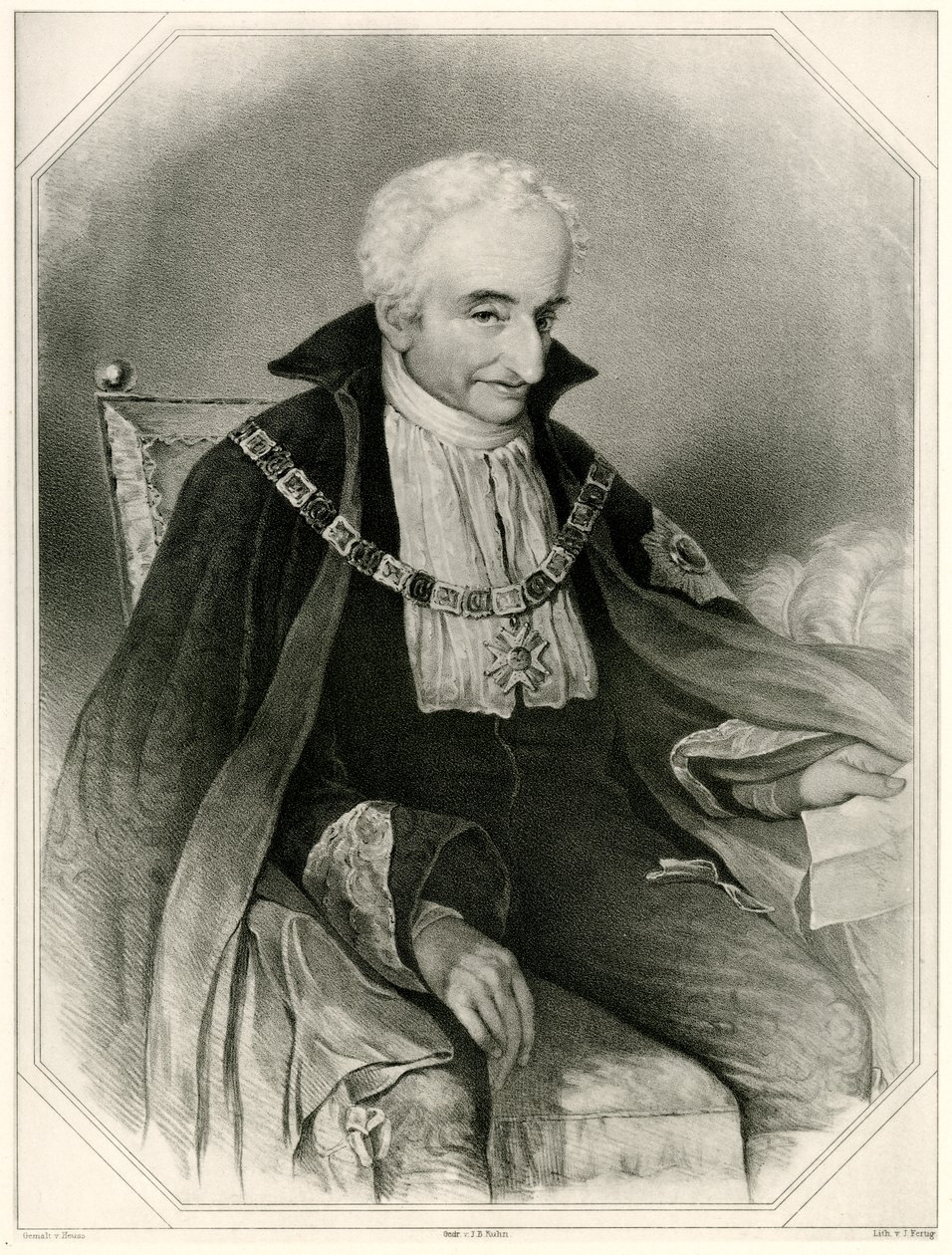 Maximilian Joseph, Montgelas grófja, 1884-90 (fénykép) alkotó: German School