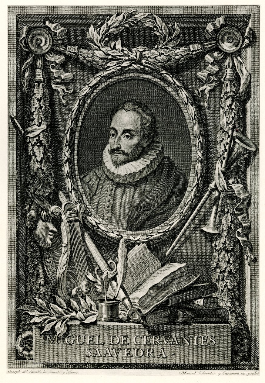 Miguel de Cervantes Saavedra alkotó: German School