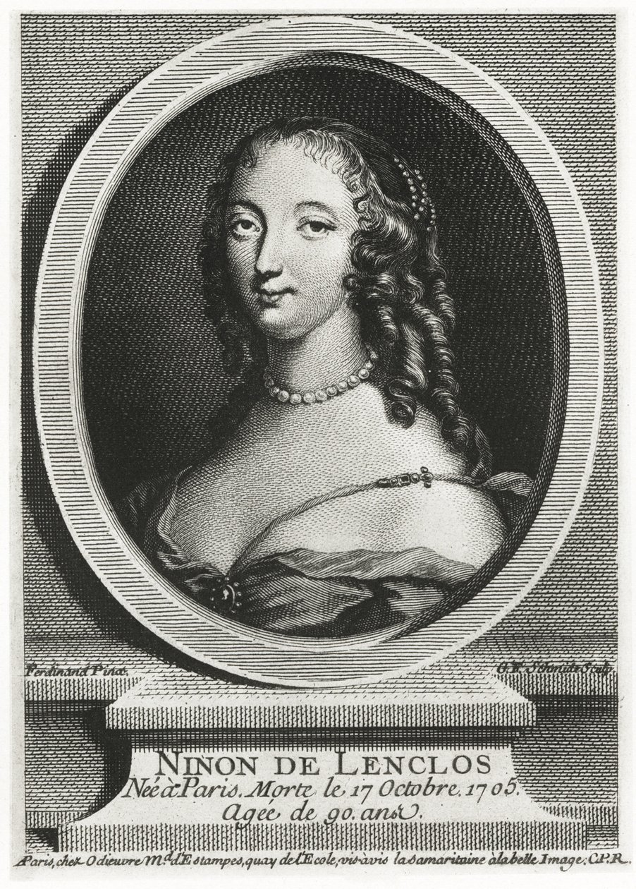 Ninon de Lenclos alkotó: German School