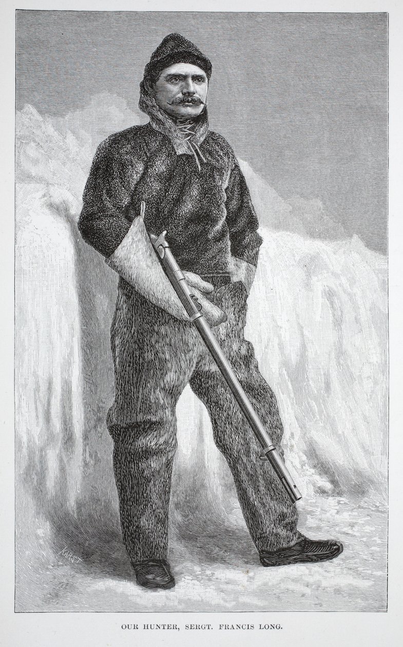 Vadászunk, Francis Long őrmester, kocsma. London 1886 alkotó: German School