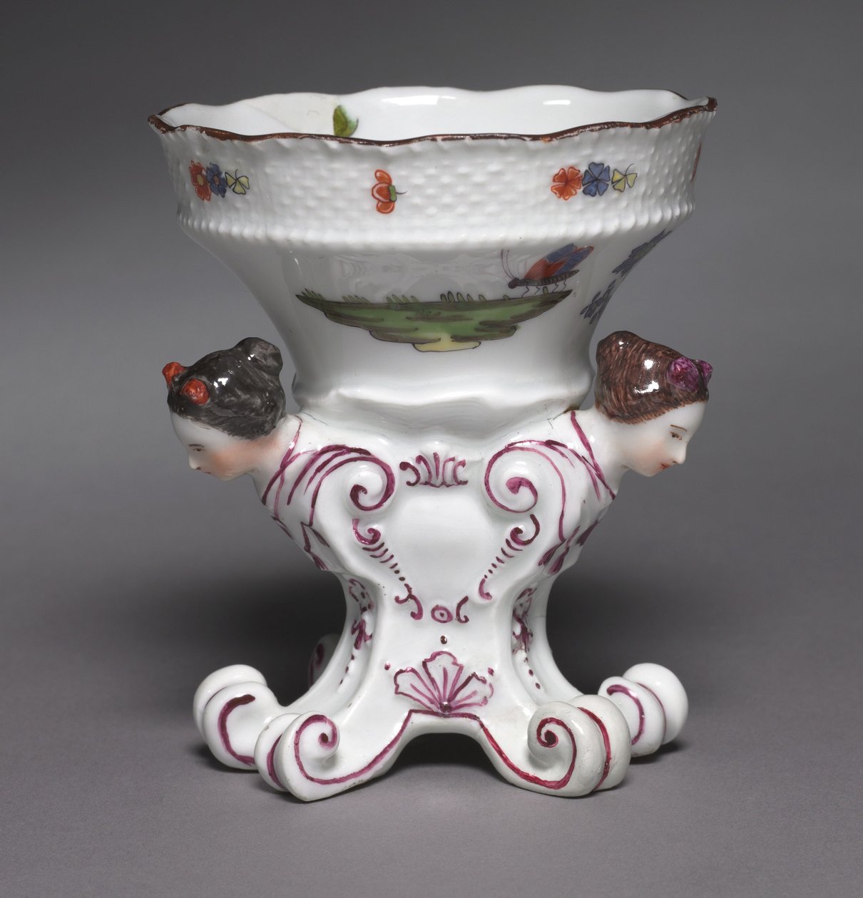 Sópár a Sulkowsky Service-től, gyártó Meissen Porcelain Factory, Németország, 1735-1756 alkotó: German School