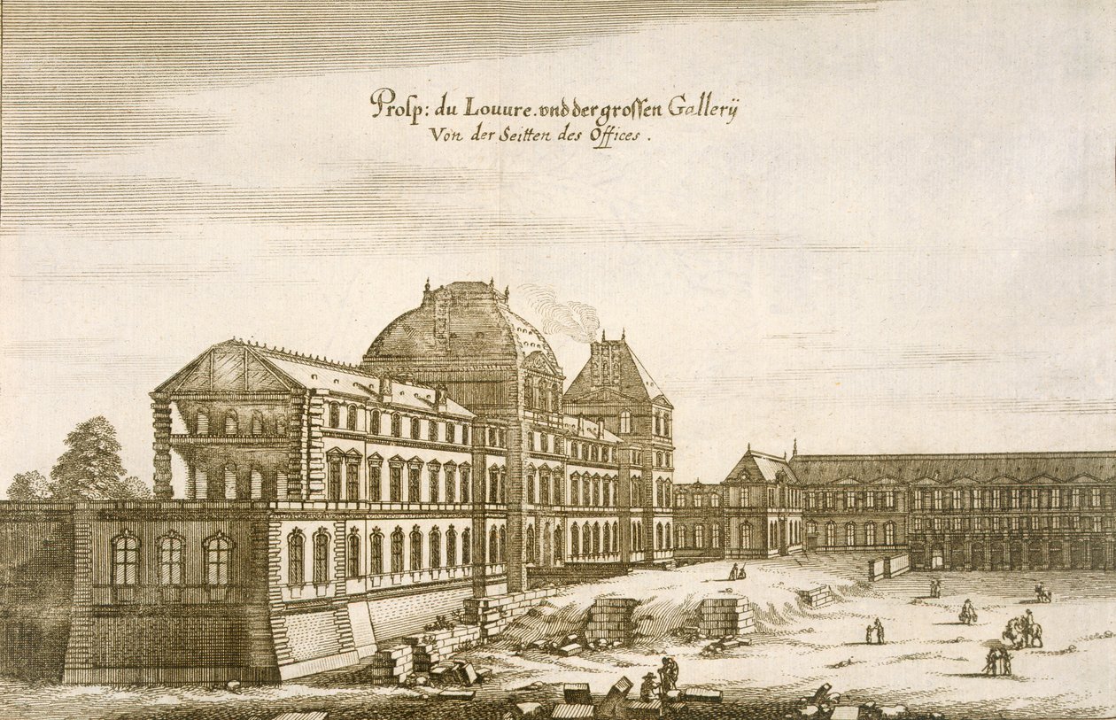 Louvre palota alkotó: German School