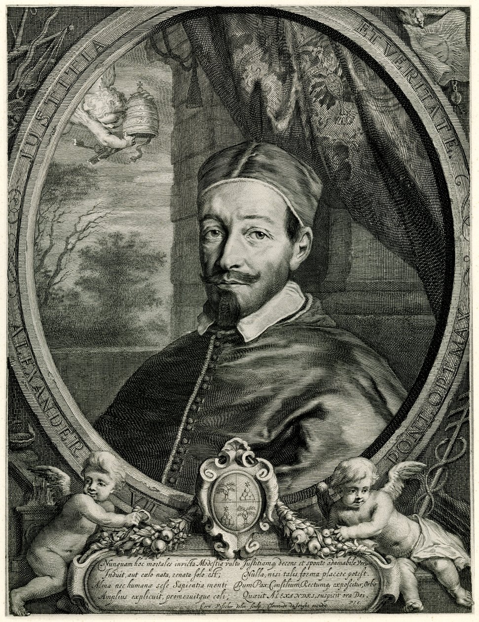 Sándor pápa VII alkotó: German School