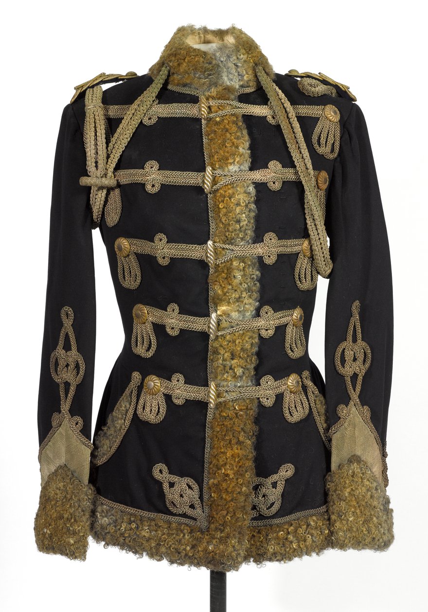 Pelisse, 3. Zieten Huszárok, HRH The Duke of Connaught, 1914 előtt (pelisse) alkotó: German School