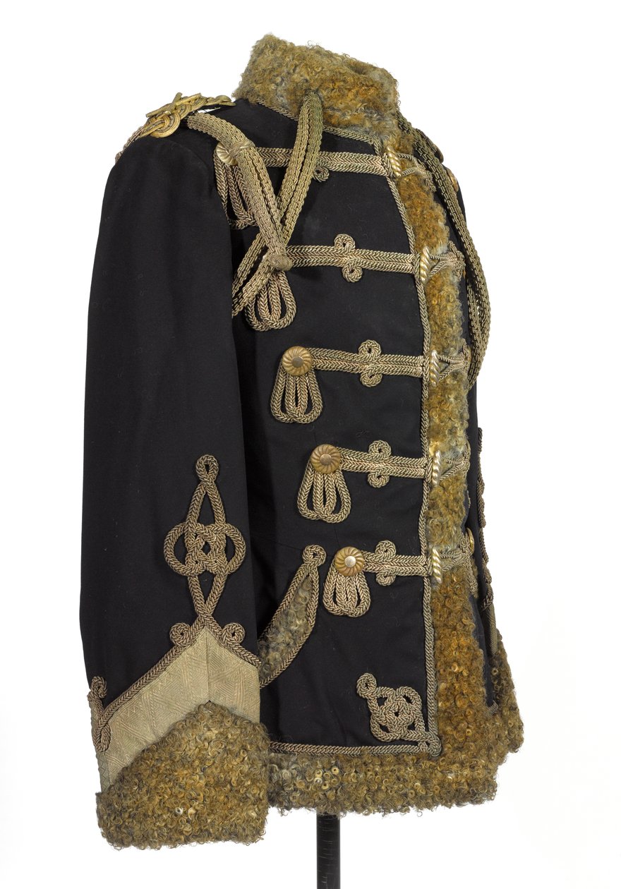 Pelisse, 3. Zieten Huszárok, HRH The Duke of Connaught, 1914 előtt (pelisse) alkotó: German School