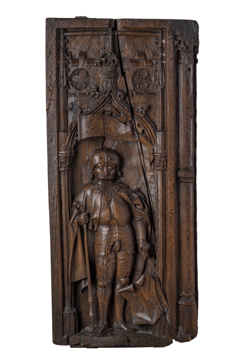 Neuss-i Szent Quirinust ábrázoló kápolnavég, 1485-1515 körüli (tölgyfa) alkotó: German School