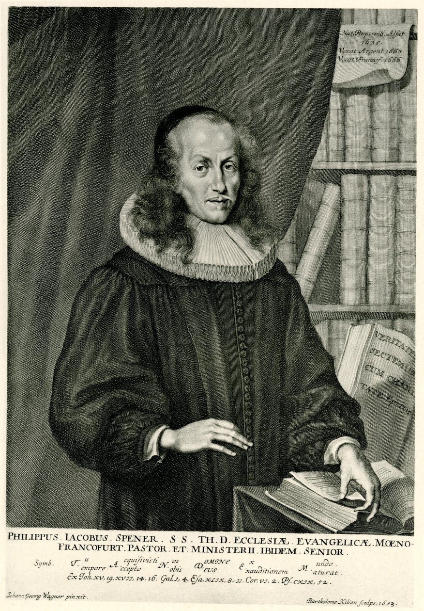 Philip Jacob Spener alkotó: German School