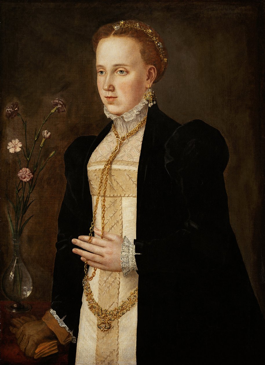 Fülöp Welser (II. Tiroli Ferdinánd vagy Habsburg felesége) - Fülöp Welser (1527-1580) portréja, délnémet mester (16. század). Olaj, vászon, kb. 1557. Művészettörténeti Múzeum, Bécs alkotó: German School