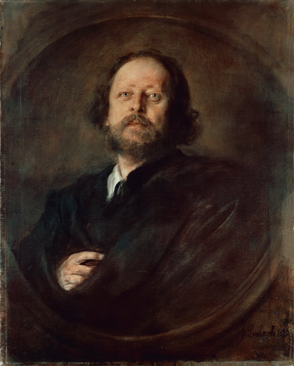 Paul Johann Ludwig von Heyse német író portréja alkotó: German School