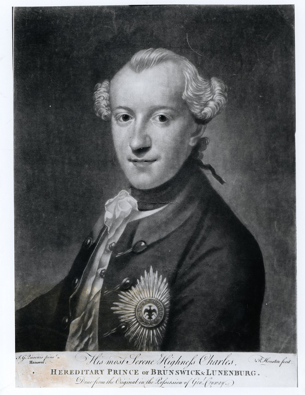 Károly (1735-1806), Brunswick, Luneburg és Wolfenbuttel hercegének portréja alkotó: German School