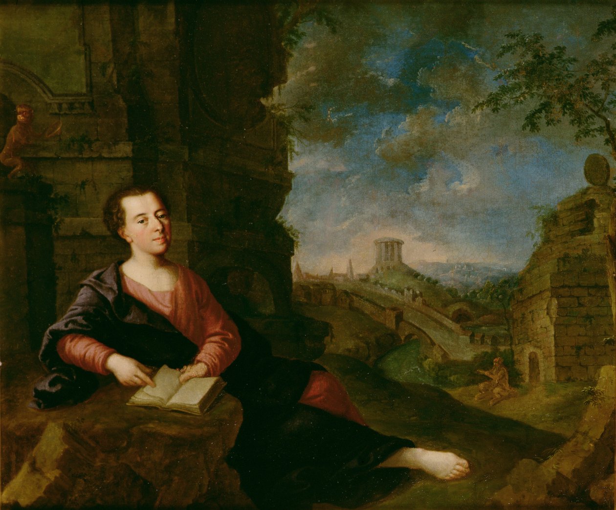 Johann Joachim Winckelmann (1717-68) portréja alkotó: German School
