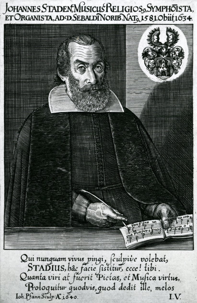 Johann Staden (1581–1634) portréja alkotó: German School