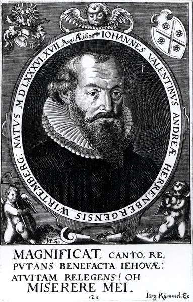 Johann Valentine (sz. 1586) Herrenberg és Württemberg portréja, Iorg Rimmel metszet, 1628. augusztus 17. alkotó: German School