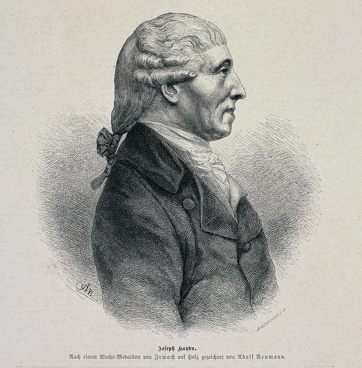 Joseph Haydn (1732-1809) portréja alkotó: German School