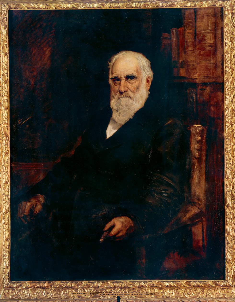 Max Joseph von Pettenkofer portréja (olaj, vászon) alkotó: German School